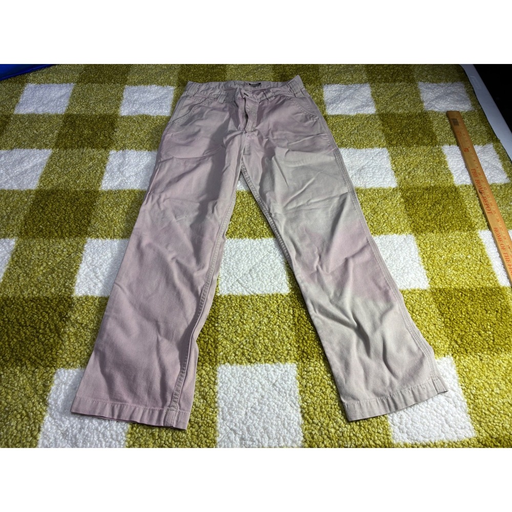 Carhartt Rugged Flex Relaxed Fit‎ Canvas Work Pants Purple BN2291-M 30x30